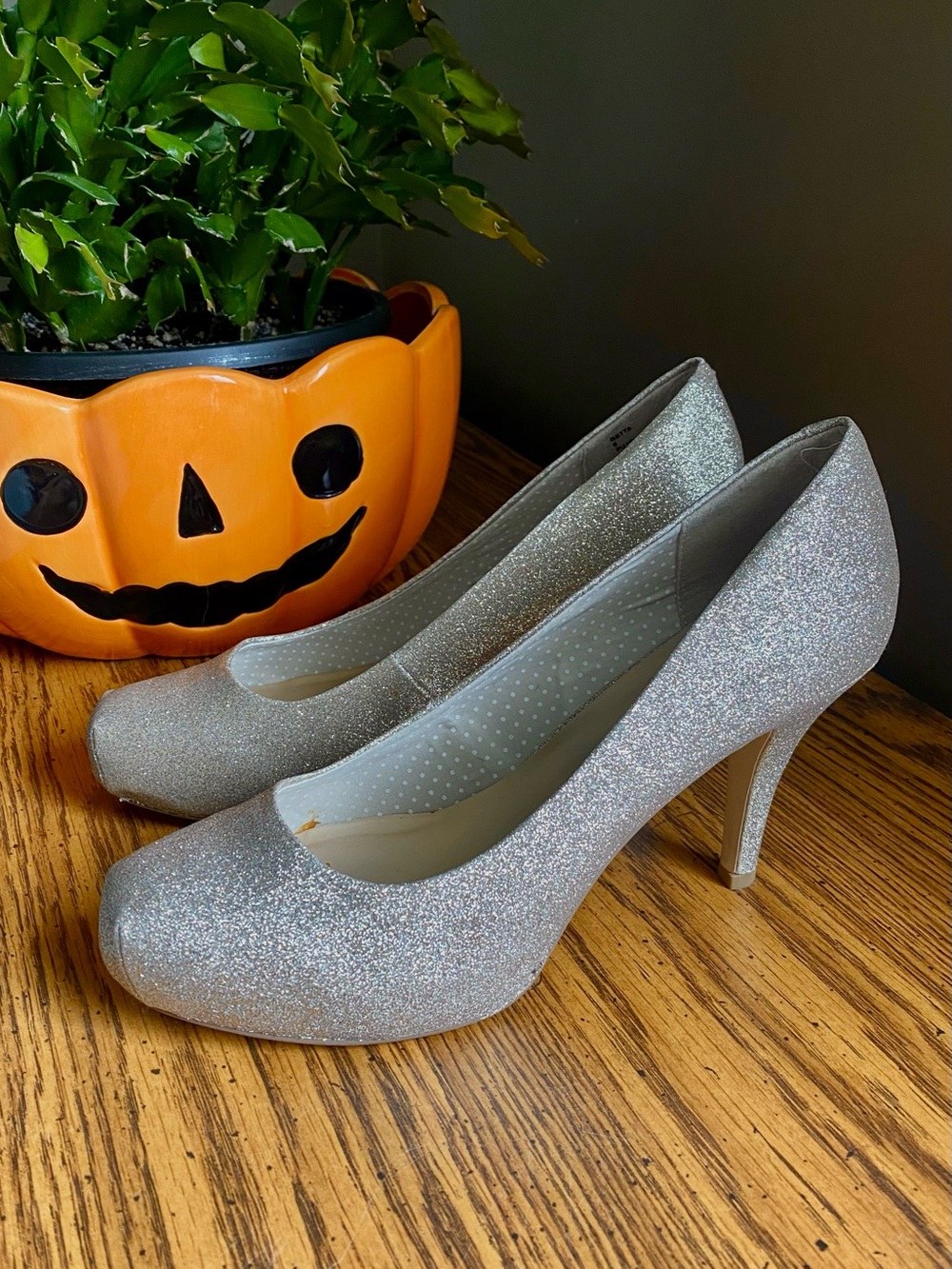Madden Girl Getta Glitter High Heel Pumps Size 9